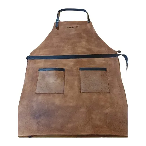 Delantal De Cuero Genuino Personalizado , 100% Cuero Vacuno