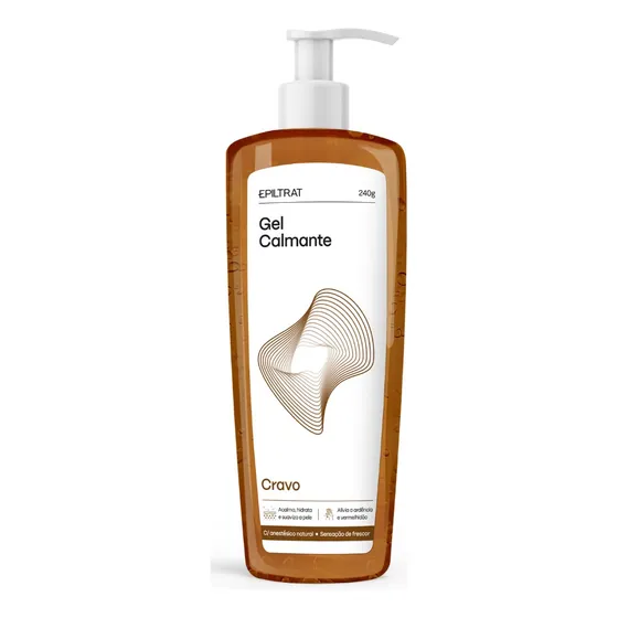 Gel Calmante Pós Depilação Rosto E Corpo Cravo Labotrat 240g