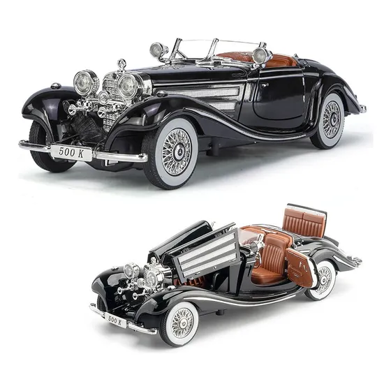 1:24 Coche De Juguete Colección Maquetas Antiguas De Metal