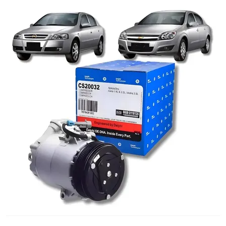 Compressor Ar Condicionado Vectra 2006 07 08 09 2010 Delphi
