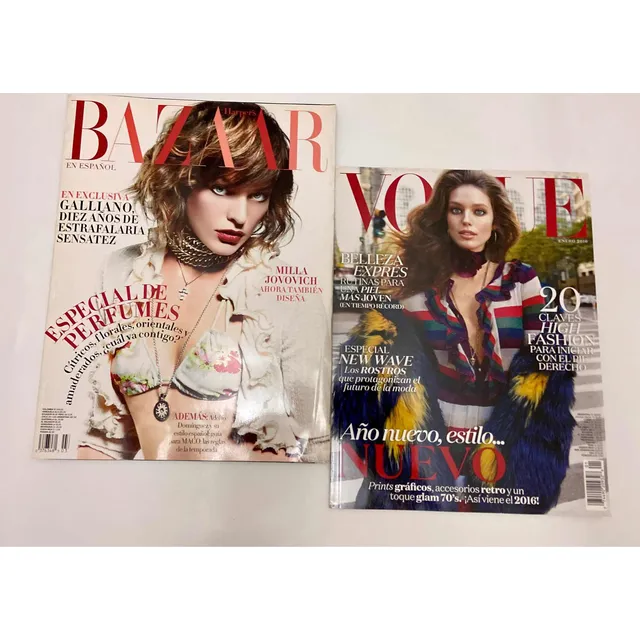 Revistas Vogue 2016 Bazaar 2007 Él Precio Es Por Las 2