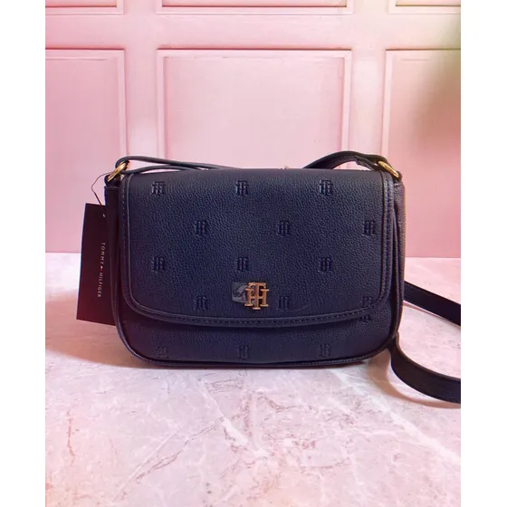 Cartera Crossbody (bandolero) Tommy Hilfiger Azul Marino