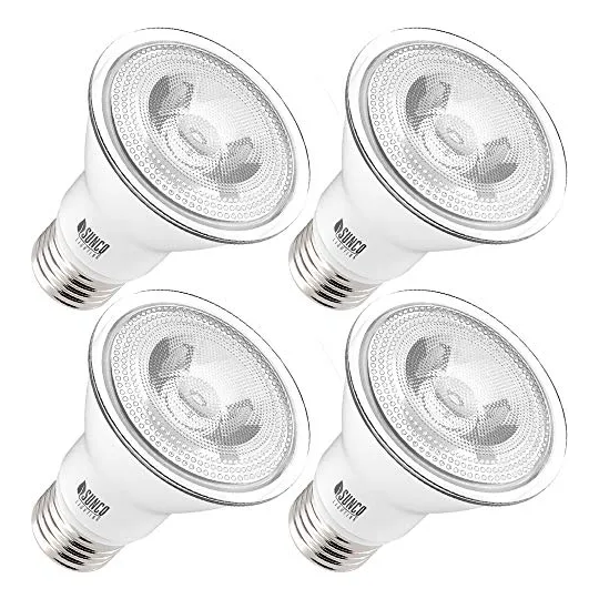 Bombillas Led Sunco Lighting Par20, Equivalentes A 50 W, 7 W