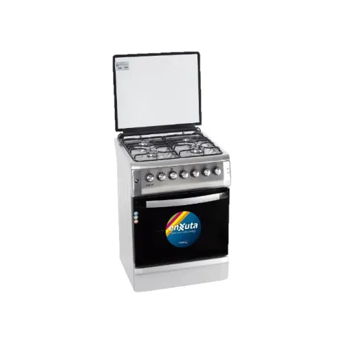 Cocina Combinada 4 Hornallas Inox Enxuta Origen Europa 60x60