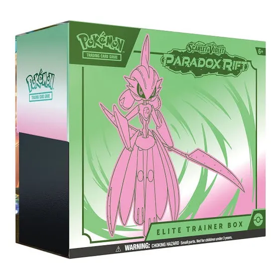 Pokemon Paradox Rift Elite Trainer Box Iron Bundle Español