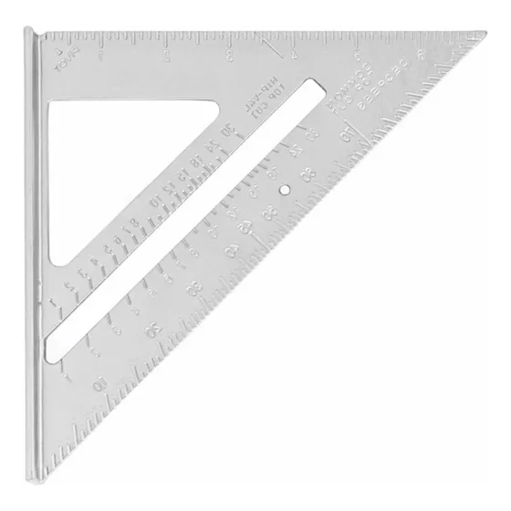 Esquadro Speed Square Alumínio Triangular 7pol. - Paraboni