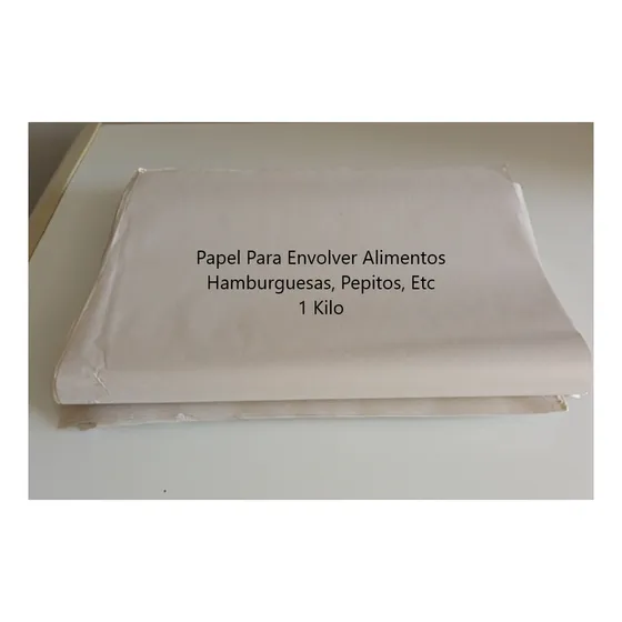 Papel Por Kg De Envolver Alimentos Hamburguesas, Pepitos Etc