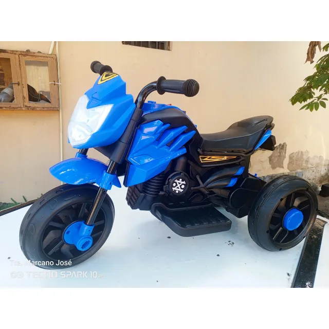 Moto Tres Ruedas Eléctrica Para Niño Hasta 4 Años