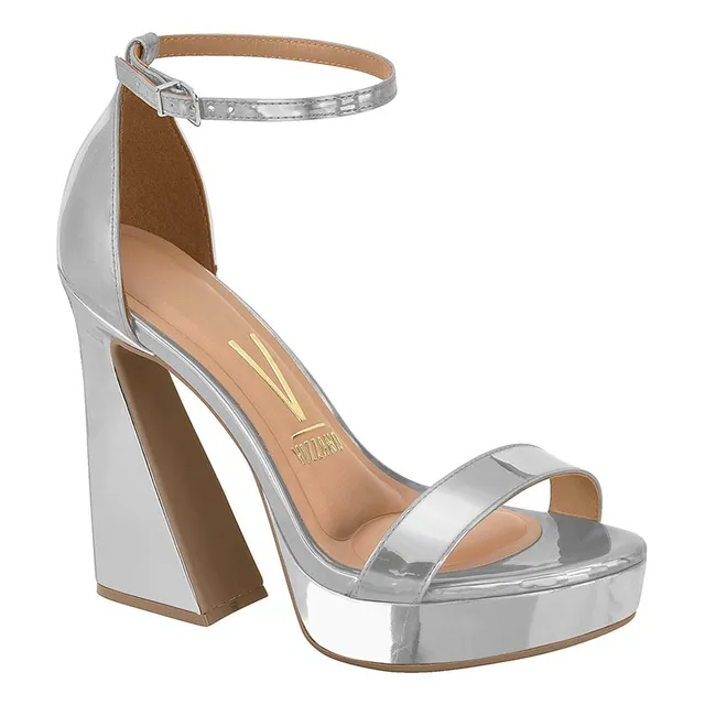 Sandalia Casual De Dama Vizzano 236490-102 Plata