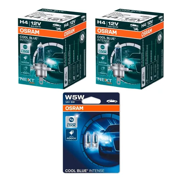 Kit Cool Blue Intense - Corsa Classic (h4 + W5w)
