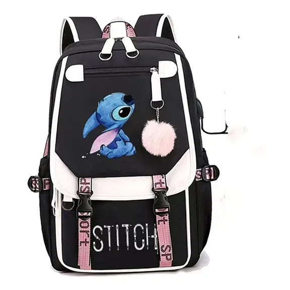 Mochila De Estudiante Recargable Mochila Escolar Usb 
