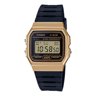 Relógio Casio 'vintage' F-91wm-9acf Quartz Para Homens, Pret Relógio Casio 'vintage' F-91wm-9acf Quartz Para Homens, Pret