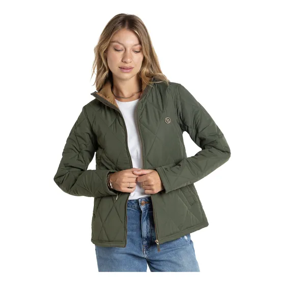 Campera Mujer Abrigo Invierno Casual Cierre Premium Briganti