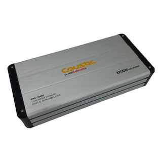 Coustic Amplificador Pro-1mini 3200w Max 1 Canal Clase D Color Gris Coustic Amplificador Pro-1mini 3200w Max 1 Canal Clase D Color Gris