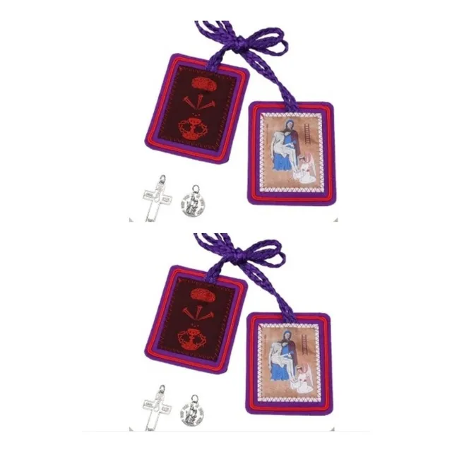 Escapulario Morado Marie Julie Jhaenny Combo
