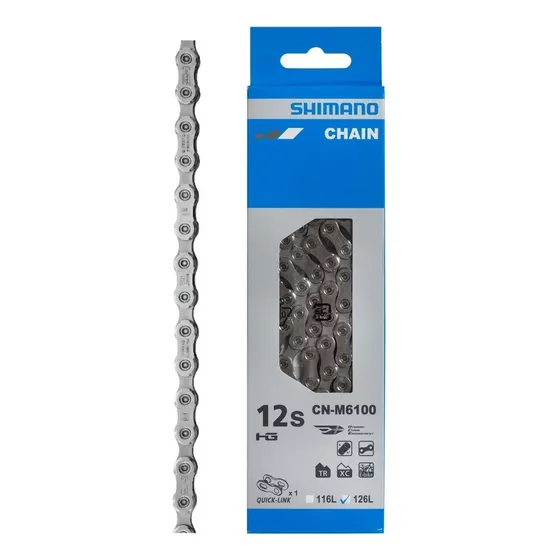 Cadena Shimano M6100 12v 126l