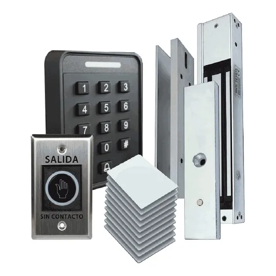 Control De Acceso Kit Para 1 Puerta Zkteco Sa40