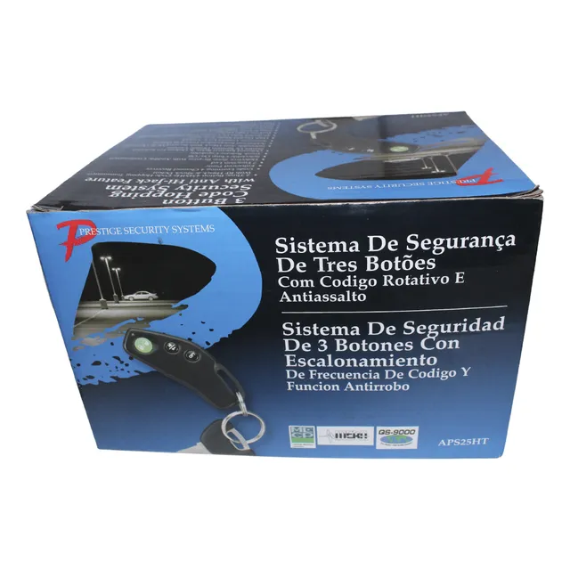 Alarma Prestige P25 Con 2 Controles Antiasalto