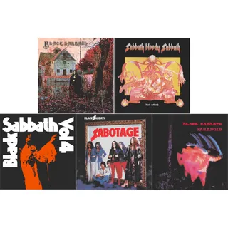 Cd Box Black Sabbath The Complete Albums 1970 1978 8 Cds | Mercado