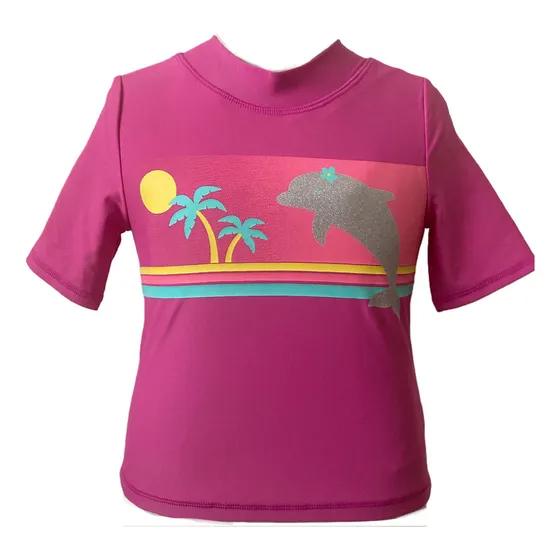 Remera Rashguard Carters Nena Prot Solar Upf 50+  Talle 5