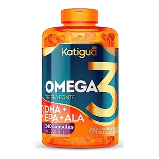 Ămega 3 1000mg 240 Capsulas Tripla Fonte Katigua Ămega 3 1000mg 240 Capsulas Tripla Fonte Katigua