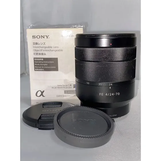 Sony Fe 24-70mm F4 Za Oss Carl Zeiss Camera Lens