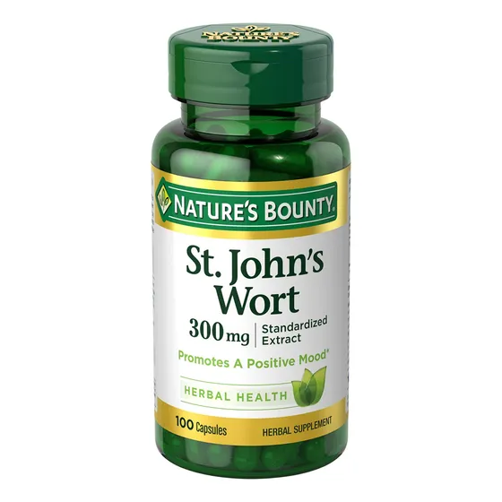 Suplemento Nature's Bounty Hierba De San Juan 300 Mg 100 Cáp