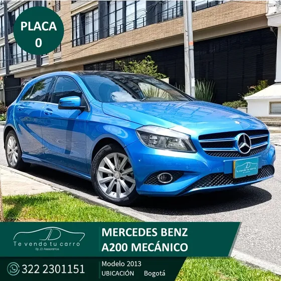 Mercedes-Benz Clase A 2013 1.6 A 200
