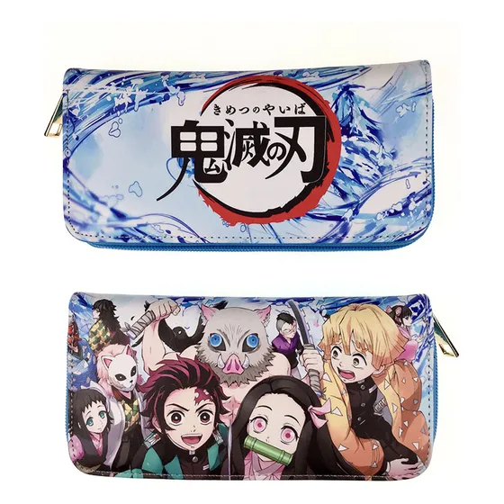 Billetera Monedero Con Cierre Kimetsu No Yaiba Demon Slayer 