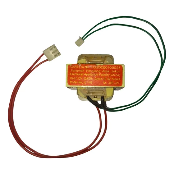 Transformador Aire Acondicionado 110v-10.5v 550ma S/base