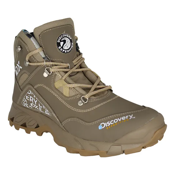 Bota Casual Para Caballero Color Marrón Claro 2521