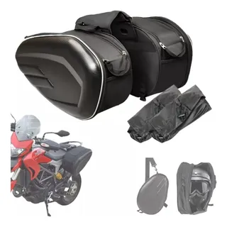 Bolsa Alforge Bauleto Moto Lateral 20 Litros Universal Par Bolsa Alforge Bauleto Moto Lateral 20 Litros Universal Par
