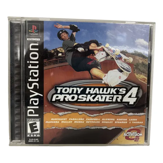 Tony Hawks Pro Skater 4 Ps1 Original Americano (usado)