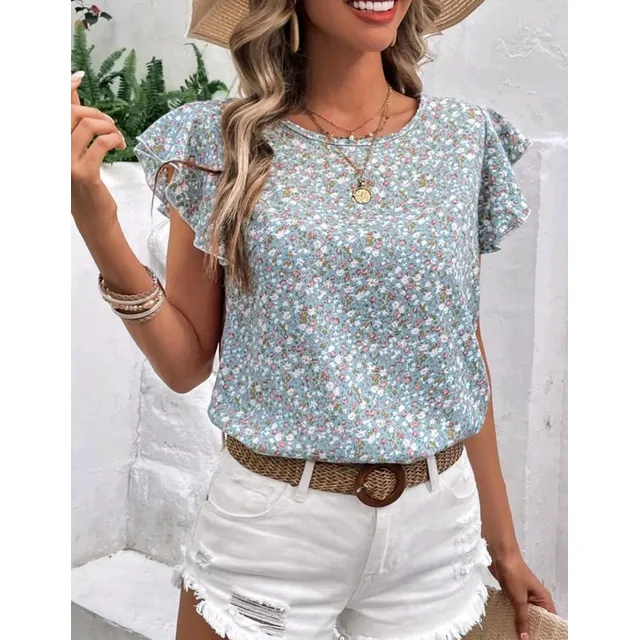 Blusa Dama Talla L Nueva Moda Shein Oferta !!!
