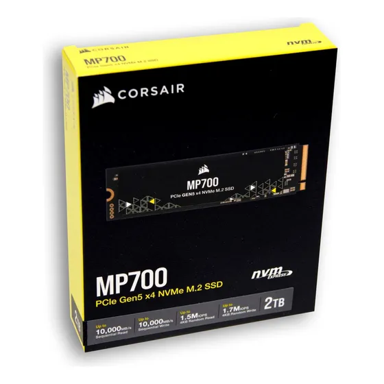  M.2 Corsair Mp700 2tb Pcie Gen5 X4 Nvme 2.0, 10.000 R/w