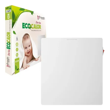 Panel Calefactor De Bajo Consumo Eco Calor B-fresh R1101 Color Gris
