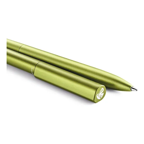 Bolígrafo Pelikan Ineo Tinta Azul Exterior Verde Lima