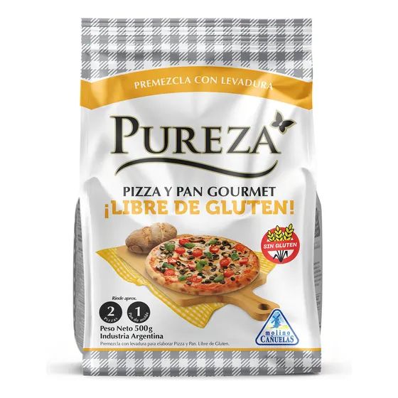 Premezcla Pizza Pan Pureza Sin Tacc 500grs