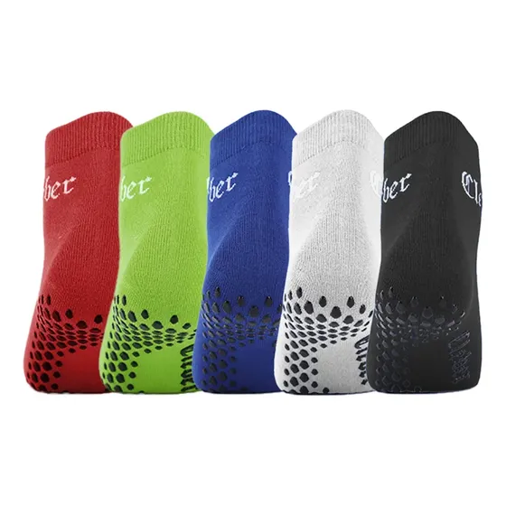 Pack 5 Calcetines Deportivos Hombre Silicona Grip Fútbol