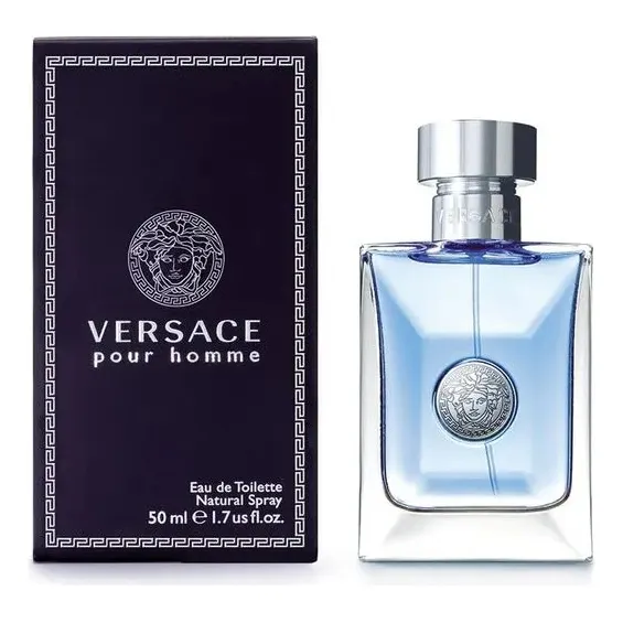 Versace Pour Homme Eau De Toilette 50 Ml Para  Hombre
