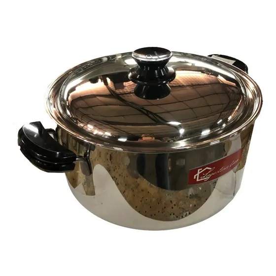 Olla Lagostina Acero Con Tapa 26cm Honda