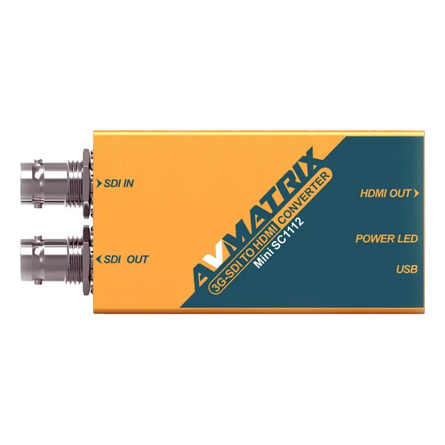 Conversor Avmatrix Sc1112 Sdi A Hdmi Alta Gama 1080p