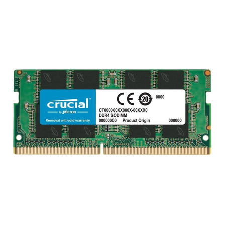 Memória RAM color verde  8GB 1 Crucial CT8G4SFRA32A