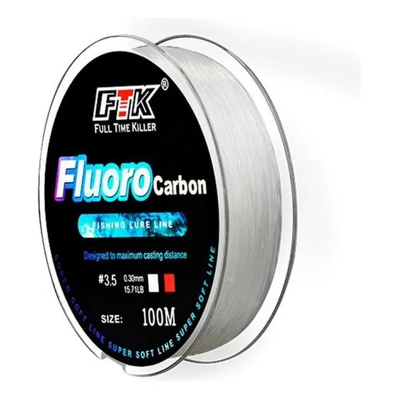 1 Seminario Pesca Fluorocarbono Linea Ftk 100m 4,13-3
