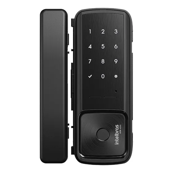 Fechadura Para Portas De Vidros Intelbras Mfr 4000 Smart