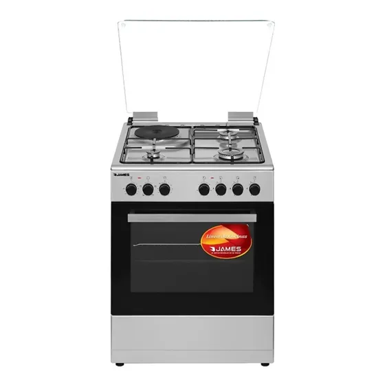 Cocina Combinada James Con 3 Hornallas +1 Disco C 221a Tks