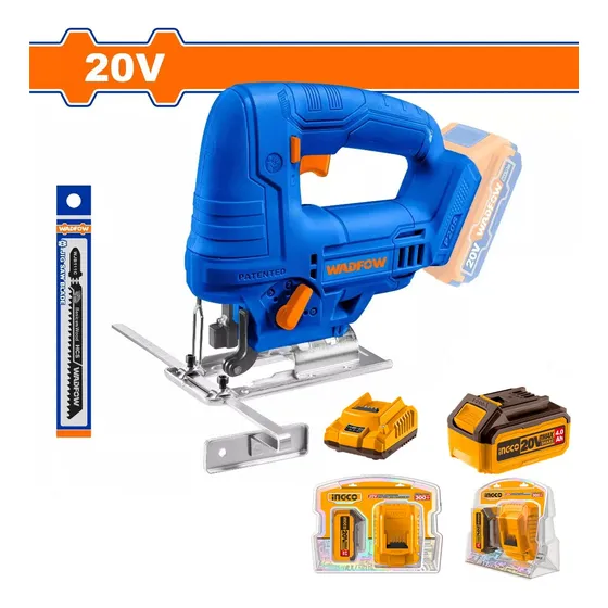 Sierra Caladora + Bat/carg 2400rpm  Wls1565 Wadfow - L N F