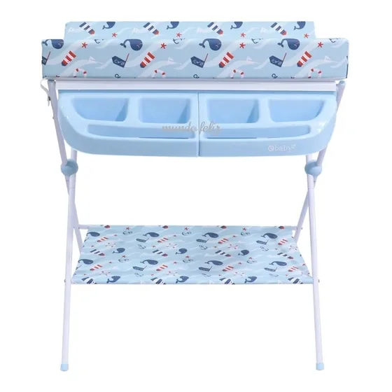 Bañera Para Bebe Con Cambiador Recien Nacidos Kingdome