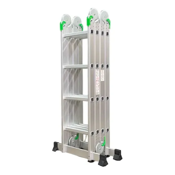 Escalera De Aluminio Articulada 4m X 4 Peldaños