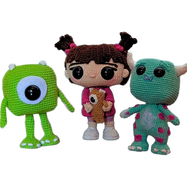 Monster Inc, Boo, Mike Y Sully